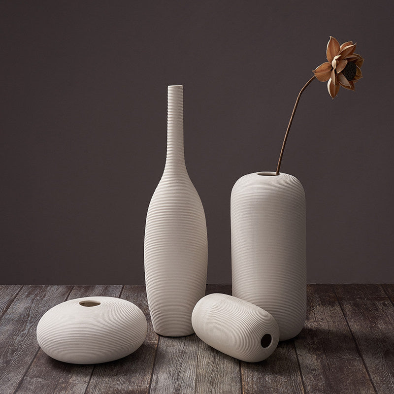 Scandinavian Style Ceramic Vase