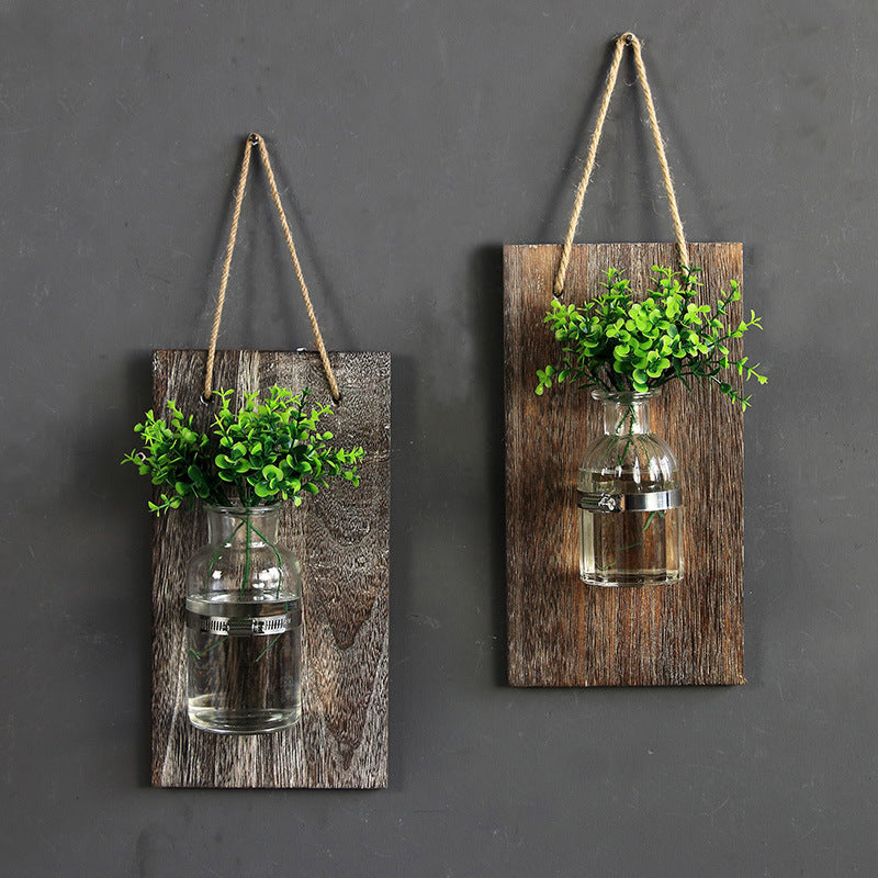 Rustic Botanical Wall Decoration for Dining Spaces