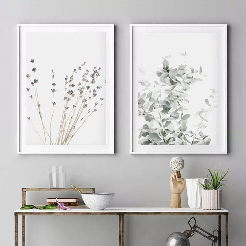Nordica Minimalist Plant Canvas