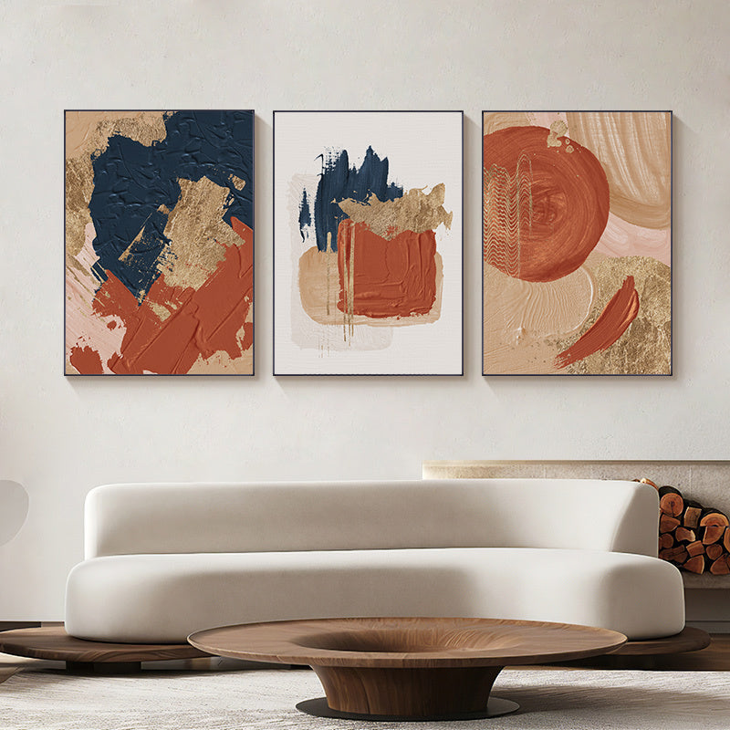 Dual Essence – Abstract Minimal Canvas