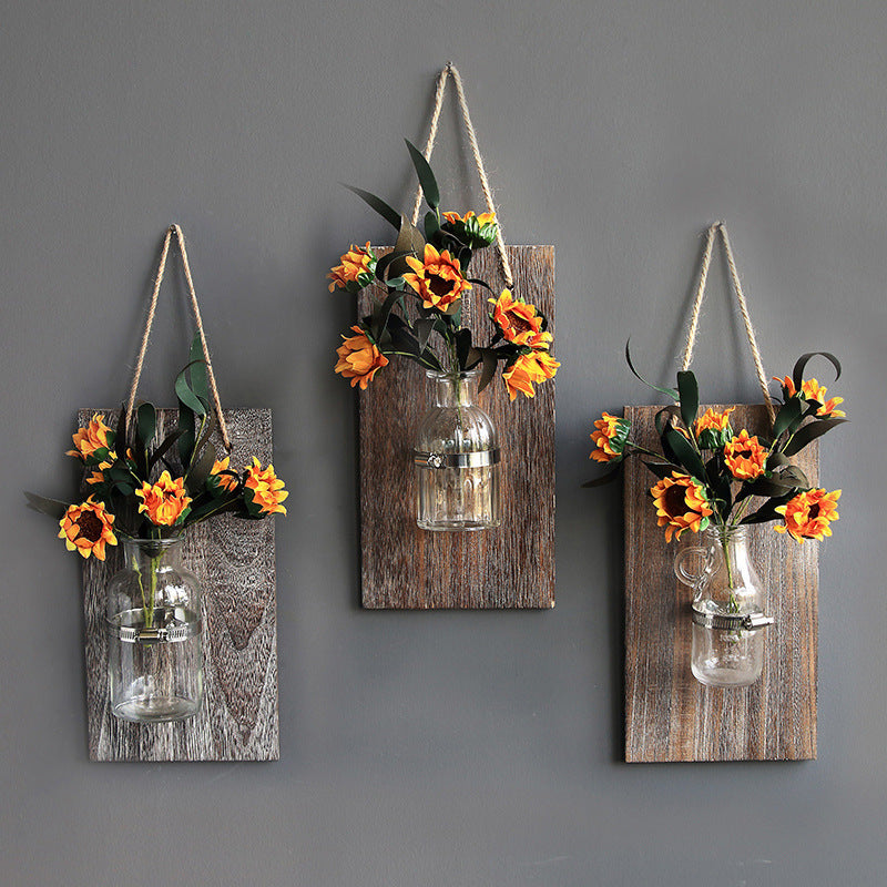 Rustic Botanical Wall Decoration for Dining Spaces