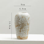Unique decorative vase with handcrafted ceramic texture for modern homes
