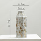 Vintage-style ceramic vase with delicate glazing and cultural elegance