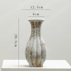 Sophisticated ceramic vase with handcrafted texture for modern home decor
