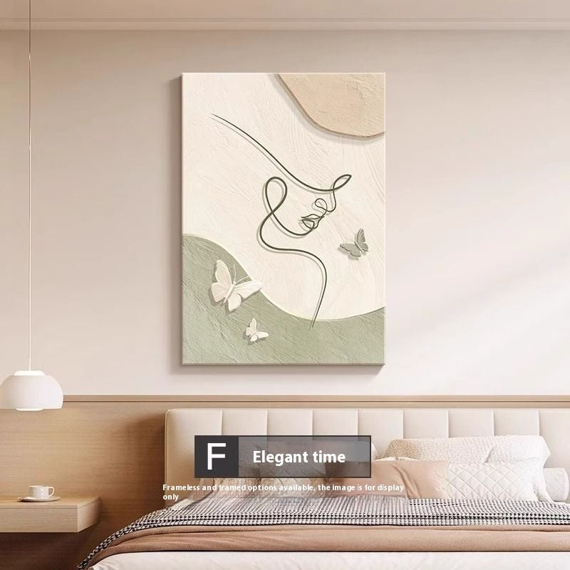 Soft Harmony – Cream Line Art Wall Décor